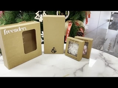 Kraft Magnetic Boxes with Window