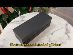Black Kraft Paper Wine Boxes