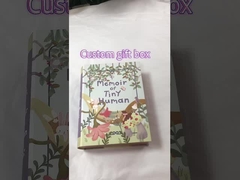 Book Shape Game Card Boxes