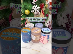 Round Playing Card Packaging Boxes