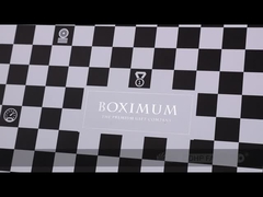 কালো এবং সাদা স্যুটকেস বক্স