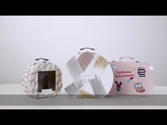 উইন্ডো সহ স্যুটকেস বক্স