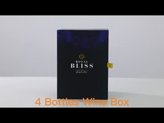 কাস্টম মিনি ওয়াইন সাবস্ক্রিপশন বক্স উপহার প্যাকিং