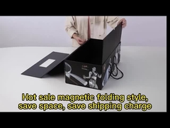 দড়ি হ্যান্ডেল সহ ভাঁজযোগ্য বাক্স