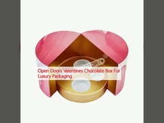 উন্মুক্ত দরজা ভ্যালেন্টাইনস চকলেট বাক্স বিলাসবহুল প্যাকেজিং জন্য