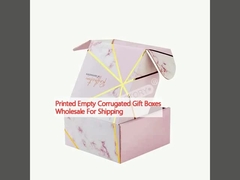 মুদ্রিত খালি ঘূর্ণমান উপহার বাক্স পাইকারি জাহাজের জন্য