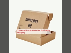 কাস্টমাইজযোগ্য ক্রাফ্ট মেইল বক্স পরিবেশ বান্ধব প্যাকেজিং