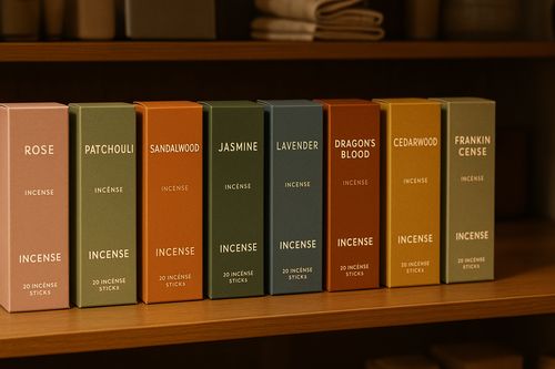 Les 5 meilleures options d'impression et de finition pour sublimer vos boîtes d'encens personnalisées