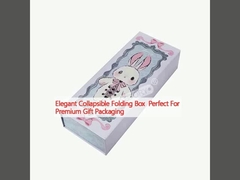 প্রিমিয়াম উপহার প্যাকেজিং জন্য নিখুঁত মার্জিত ভাঁজযোগ্য ভাঁজ বাক্স