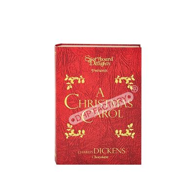 Good price Elegant Red Coffee Table Book Box Gift Packaging Faux Book Storage Box online