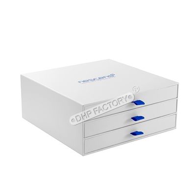 Good price Customization Rigid Drawer Box With Ribbon Handle Gift Packaging Box online