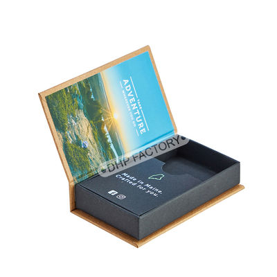 Bom preço Eco-friendly Kraft caixa de presente magnética caixa de tampa magnética sustentável on-line