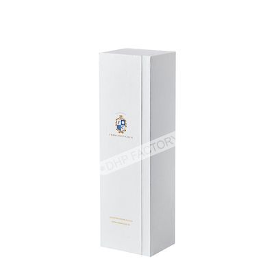 Good price Eco Friendly White Paper Champagne Packaging Boxes Wine Display Box PMS Printing online