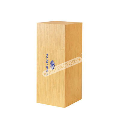 Good price Vintage Personalised Wooden Paper Kraft Bottle Box Eco Friendly online