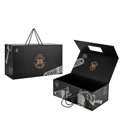 Good price Sturdy Foldable Magnetic Boxes Rigid Collapsible Cardboard Boxes With Handle online