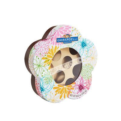 Buon prezzo Embossing Logo Scatole di cioccolato ecologiche Scatole di cioccolato rigide OEM in linea