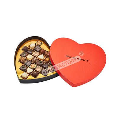 Good price Lightweight Heart Chocolate Box With Inner Compartments For Organized Display online