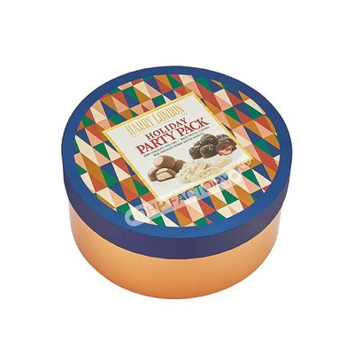Good price Personalization Chocolate Gift Packaging Boxes Circle Chocolate Box With Dividers online