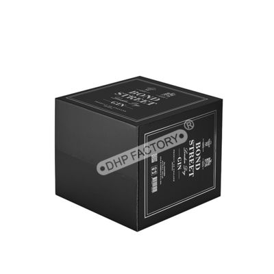 Buon prezzo OEM ODM Scatole di posta corrugate nere Scatole di confezionamento candele in sicurezza in linea