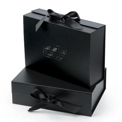 Good price Printable Glossy Magnetic Gift Boxes Magnetic Ribbon Gift Box Customized online