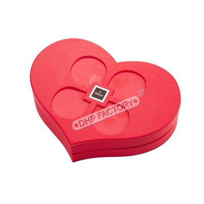Good price Elegant Heart Shaped Chocolate Box Packaging Multi Compartment Gift Box online