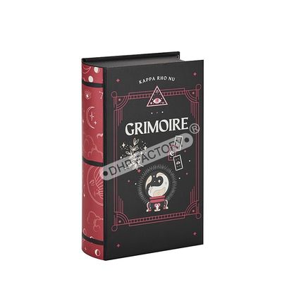 Good price Sliver Foil Logo Book Shaped Gift Box High End Product Presentation Box online