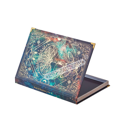 Buon prezzo Casella per libri d'antiquariato decorativa in foglio d'oro per imballaggi regalo in linea