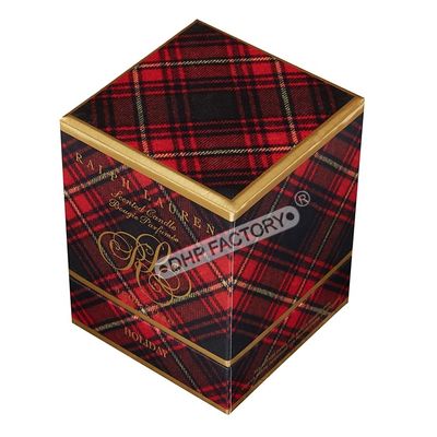 Goede prijs Aangepaste kartonpapier stijve kaarsdoos met EVA-invoegsel voor kaarspakket online