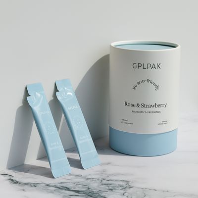 Buon prezzo Scatola cilindrica in polvere di probiotici, confezione personalizzata di lusso in tubo di carta per prebiotici in linea