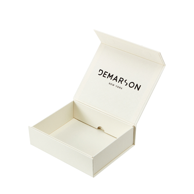 Goede prijs Milieuvriendelijke Opvouwbare Geschenkdoos Met Flap Getextureerd Papier Luxe Papieren Doos Voor E-commerce online