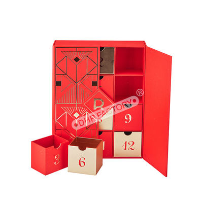 Good price Double Doors Rigid Gift Boxes With Gold Filo Logo Eco Friendly online