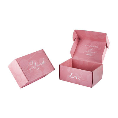 Good price Pink Personalized Shipping Boxes Garment Shipping Box Lightweight online