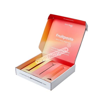 Good price Custom Sized Cardboard Boxes Beauty Product Shipping Boxes With Paper Tray online