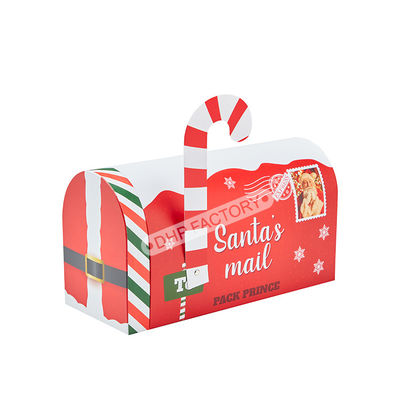 Unique Packaging Decorative Christmas Gift Boxes Santa Custom Printed Rigid Boxes
