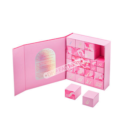Good price Luxurious The Advent Calendar Gift Box With 24 Small Boxes For Cosmetics online