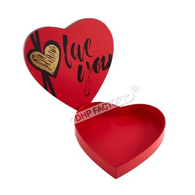 Good price Exquisite Rigid Heart Shaped Chocolate Box With Food Safe Tray For Gourmet Treats online
