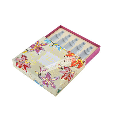 Good price Drawer Cardboard Box Skincare Packaging Boxes With Plastic And Paper Tray online