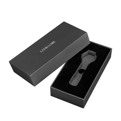 Good price Custom Logo 2 Piece Rigid Gift Boxes Black Cardboard Watch Box Eco Friendly online