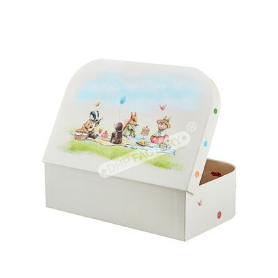 Good price Customized Premium Cardboard Suitcase Storage Box For Gifts Dolls Toys online