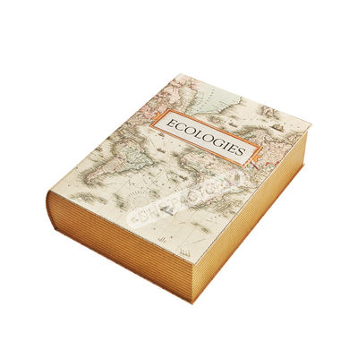 Good price Book Shaped Jewelry Box With Cardboard Divider For Skincare Cosmetics Products online