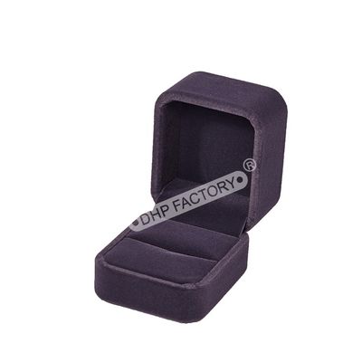Good price Black Velvet Earring Jewelry Box Wrapping Foam Safely Store Jewelry Collection online