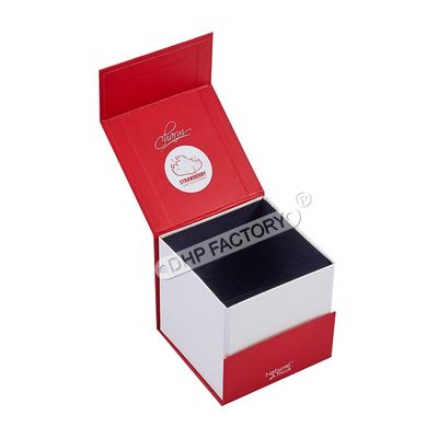 Harga yang bagus Kotak hadiah kardus kaku dengan lapisan Stamping Foil Sliver Lancang Dan awet on line