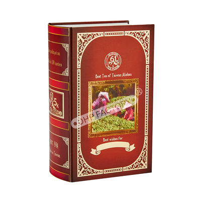 Good price Classic Fake Books Bookshelf Box For Tea Packaging online