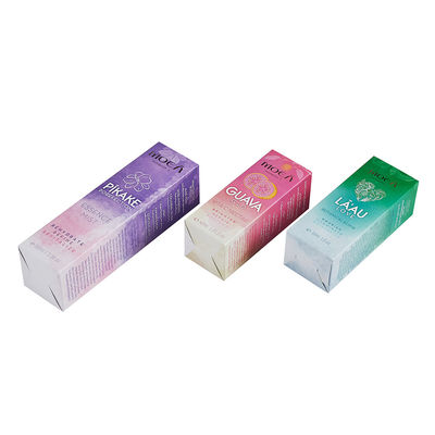 Harga yang bagus Gloss UV Coating Cosmetic Skincare Box Packaging Dengan Desain Khusus on line