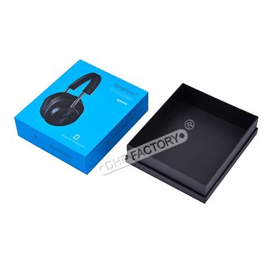 Good price Best Attractive Rigid Blue Headphone Storage Box For Packaging Gift Box online