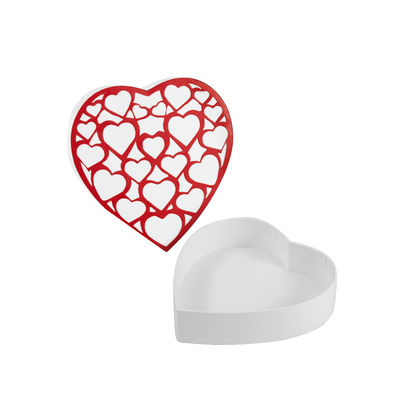 Bon prix Boîte cadeau en forme de cœur avec motif de cœur en ligne