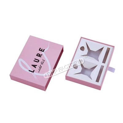 Bon prix Boîte de tiroir rose de haute qualité boîte de papier revêtu pour boîte cadeau en ligne