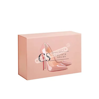 Good price Luxury High-heel Shoe Box With Magnetic Closure Custom Logo Magnetic Gift Box For Wig online