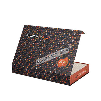 Good price Custom CMYK Printing Design Rigid Magnetic Book Shaped Box With Gold Foil Logo for Gift Packaging Support Color Customization online