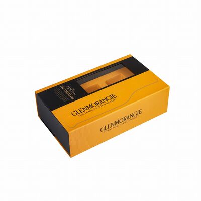 Bon prix Logo personnalisé Boîte cadeau magnétique à vin et whisky rigide avec insert en plastique en ligne